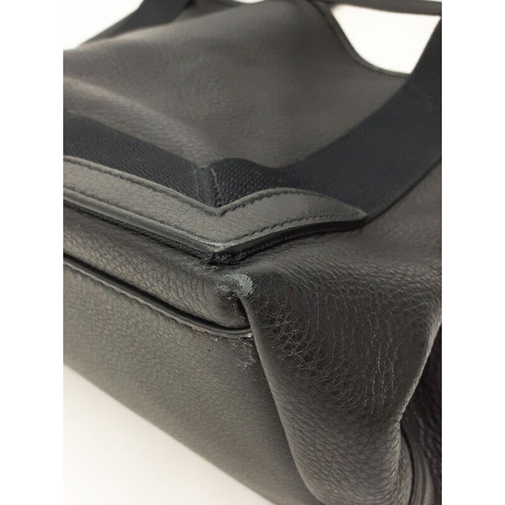 Balenciaga Navy Blue Cabas Tote Bag - Picture 5 of 9